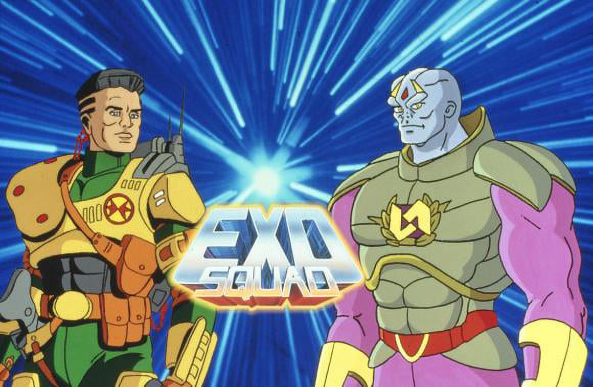 Exosquad Movie Poster Print 8x10 featuring iconic characters.