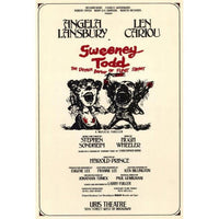 Sweeney Todd Broadway movie poster print 27x40