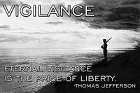 Eternal Vigilance is the Price of Liberty Poster Print by Wilbur Pierce