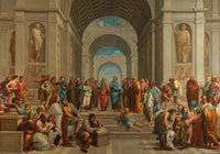 The School of Athens 18th Century art print