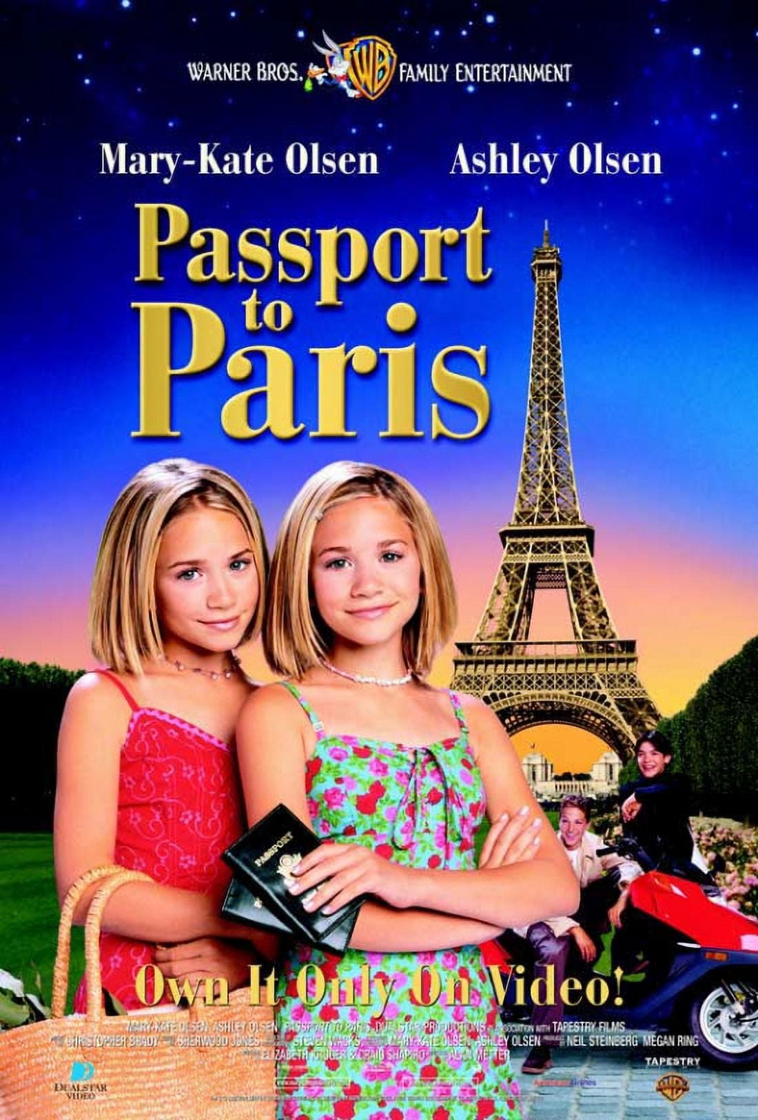 Passport to Paris Movie Poster 11x17 print