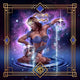 Aquarius Zodiac Poster Print by Ciro Marchetti, colorful design, square print