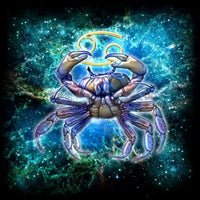 Zodiac Cancer Poster Print by Ciro Marchetti with astrological design.