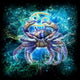 Zodiac Cancer Poster Print by Ciro Marchetti with astrological design.