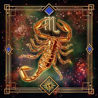Zodiac Scorpio Poster Print by Ciro Marchetti - 12x12
