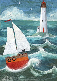 Safe Passage Poster Print by Peter Adderley showcasing serene artwork.