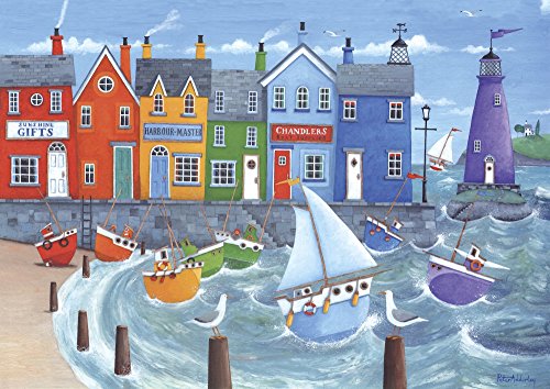 Chandler Boat House Rainbow Beach Scene Poster Print by Peter Adderley