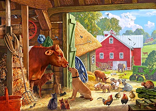 Farm Scene Poster Print by Steve Crisp, available in multiple sizes