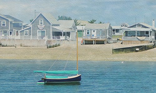 Cape Cod 05 Poster Print by Joost Hogervorst, coastal landscape artwork.