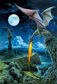 Dragon Spit Poster Print by Robin Koni, vibrant artwork
