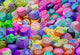 Taffy Candyland Poster Print by Alixandra Mullins, colorful candy-themed artwork