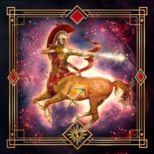 Zodiac Sagittarius Poster Print by Ciro Marchetti, 12x12