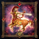 Zodiac Sagittarius Poster Print by Ciro Marchetti, 12x12