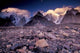 Broad and Gasherbrun Peaks poster print showcasing the Karakoram Range by Art Wolfe.