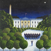 Christmas At The White House Poster Print by Art Poulin