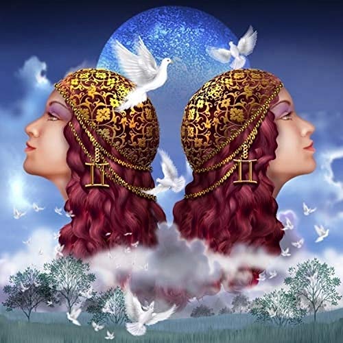 Gemini Poster Print by Ciro Marchetti featuring intricate designs.