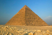The Pyramids of Giza Poster Print by Darrell Gulin showcasing the Nile in Cairo, Egypt.