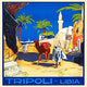 Vintage map artwork of Tripoli, Libya showcasing its historical significance.