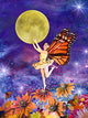 Pixie Ballerina Monarch Poster Print by Alixandra Mullins, featuring a ballerina and butterfly design.