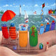 What A Scorcher Poster Print by Peter Adderley, vibrant colors, home decor