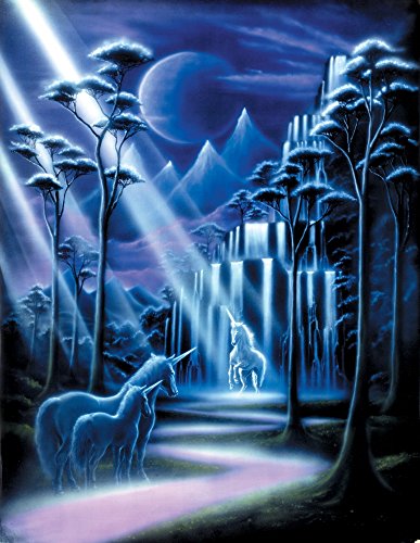 Moon Valley Poster Print by Robin Koni showcasing a serene landscape.