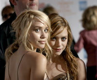 Mary Kate and Ashley Olsen at New York Minute premiere poster print