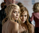 Mary Kate and Ashley Olsen at New York Minute premiere poster print