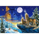 Howling Wolves Poster Print by Adrian Chesterman showcasing majestic wildlife.