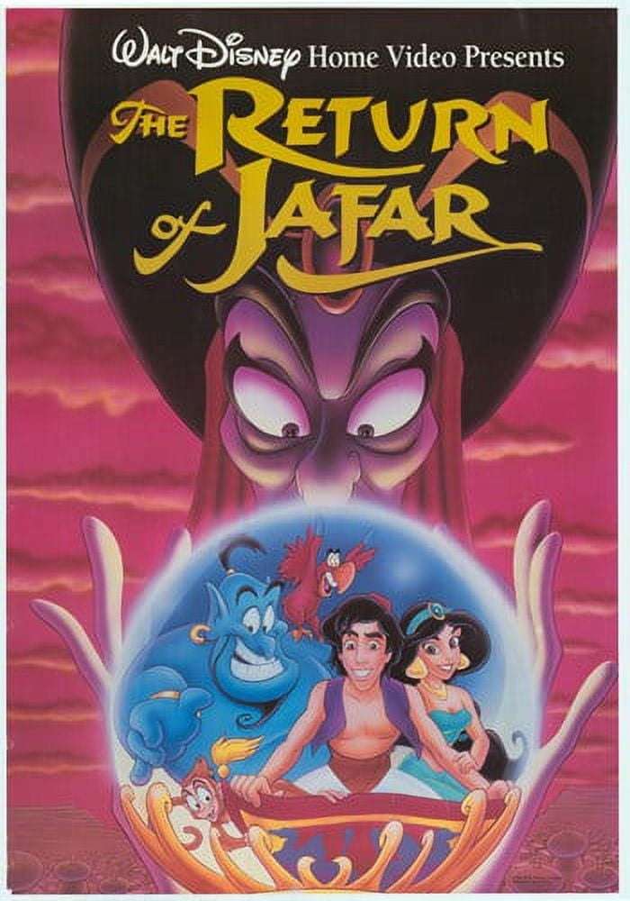 The Return of Jafar Movie Poster in 11x17 size featuring vibrant colors.