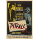Pitfall Movie Poster Print featuring classic adventure game artwork.