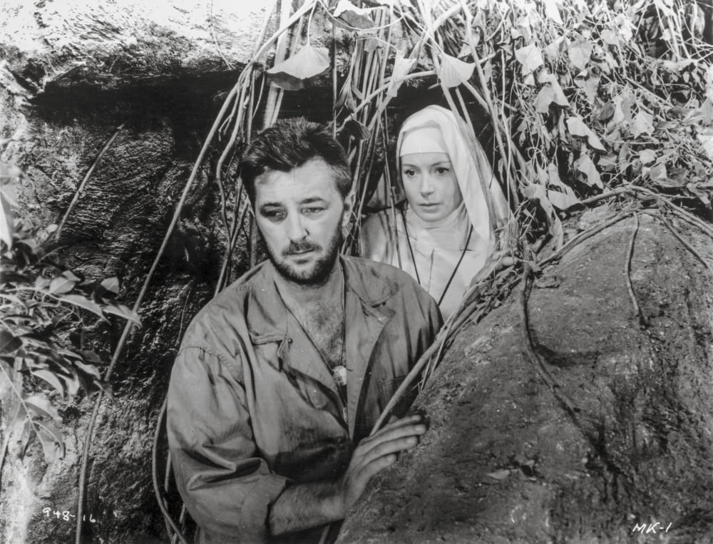 Heaven Knows Mr. Allison Scene Photo Print featuring Sister Angela and Cpl. Allison.