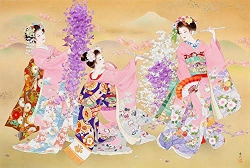 Myyako Odori Poster Print by Haruyo Morita, showcasing traditional Japanese dance.