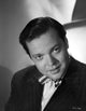Black and white photo print of Orson Welles, legendary filmmaker.