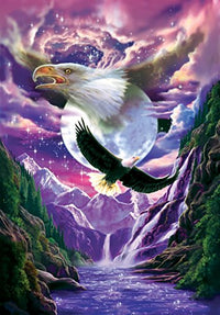 Eagle Spirit Poster Print by Robin Koni showcasing a majestic eagle.