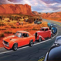 Ghost Town Poster Print by Bruce Kaiser - haunting landscape art