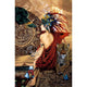 Aztec Dawn Poster Print by Graeme Stevenson showcasing vibrant colors and ancient landscape.