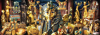Treasures of Egypt Egyptian Triptych Poster Print by Andrew Farley