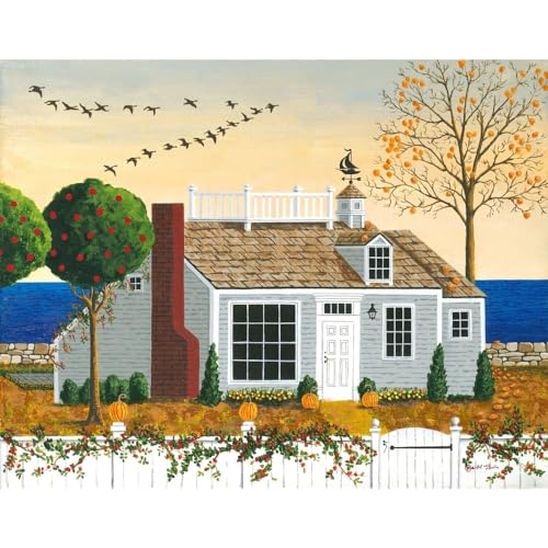 Cape Cod Fall Poster Print by Art Poulin showcasing autumn colors