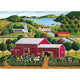 Old Red Barn Poster Print by Art Poulin, rustic barn art