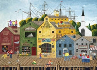 Crow's Nest Harbour Poster Print by Art Poulin, coastal landscape art.