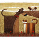 Poppy Field Poster Print by Peter Adderley showcasing vibrant poppies in a field.