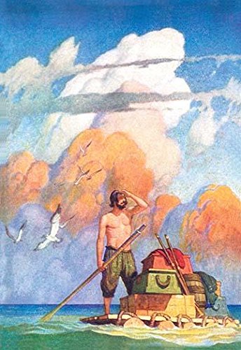Newell Convers Wyeth Poster Print showcasing vibrant artwork by NC Wyeth.