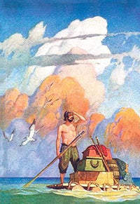Newell Convers Wyeth Poster Print showcasing vibrant artwork by NC Wyeth.