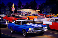 Fast FredS Poster Print by Bruce Kaiser - vibrant artwork