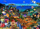 Amazing Coral Reef Poster Print by Gerald Newton showcasing vibrant underwater colors and marine life.