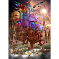 Flagship Poster Print by Ciro Marchetti - Nautical Art