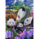 Panda Play Poster Print by Graeme Stevenson showcasing playful pandas.