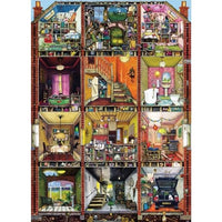 Our House Poster Print by Colin Thompson showcasing a whimsical home design.