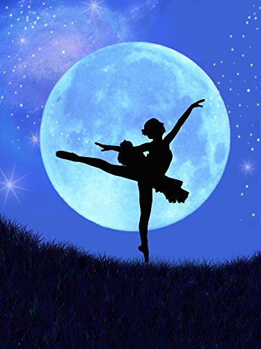 Bluemoon Ballerina Poster Print by Alixandra Mullins