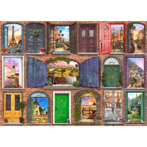 Doors Poster Print by Dominic Davidson showcasing elegant door designs.